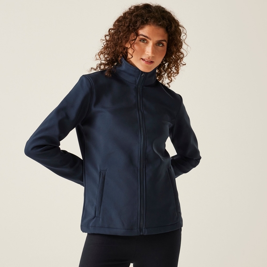 Women's Ablaze Printable Softshell Jacket | Navy