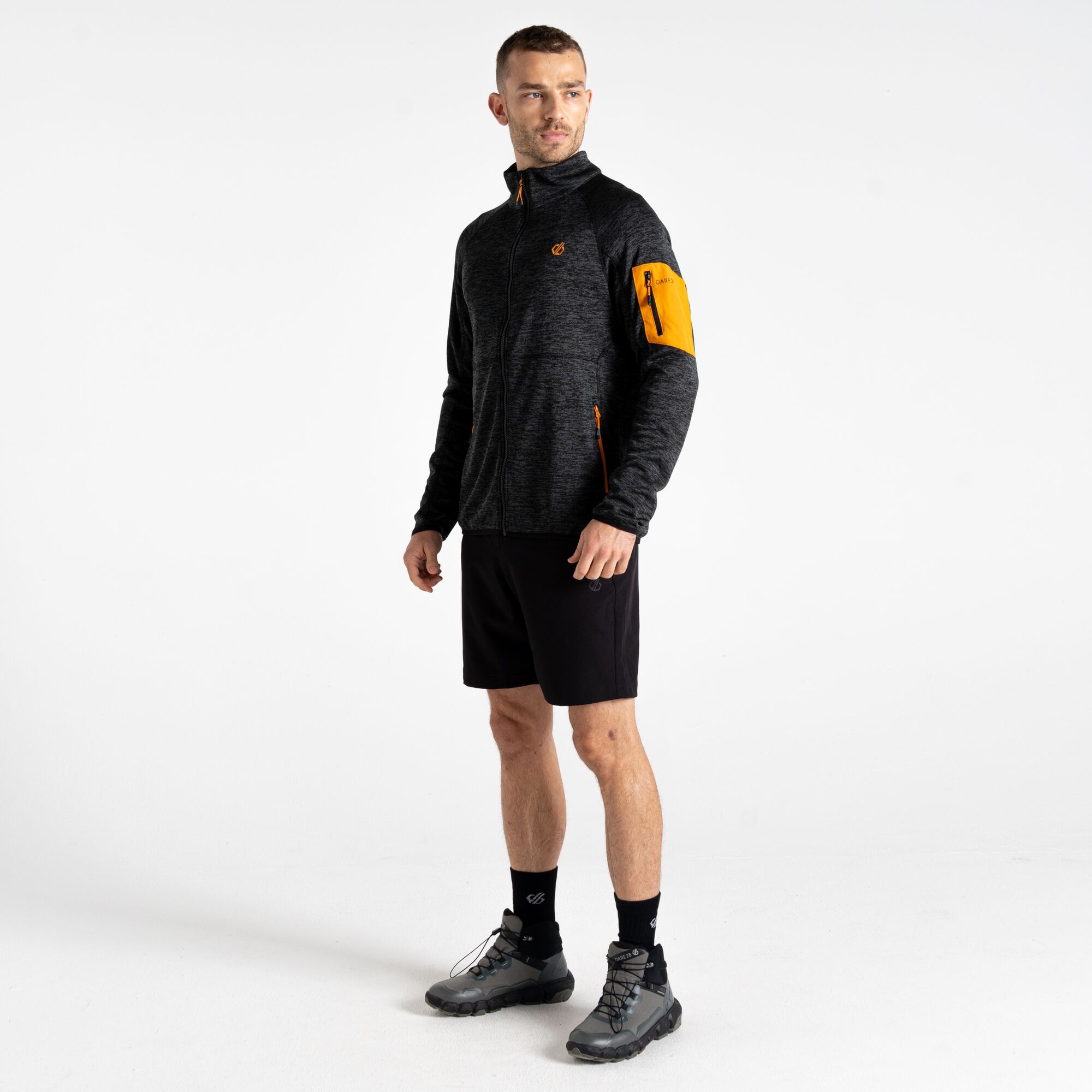Men's Torrek Mountain Zip Through Fleece | Black
