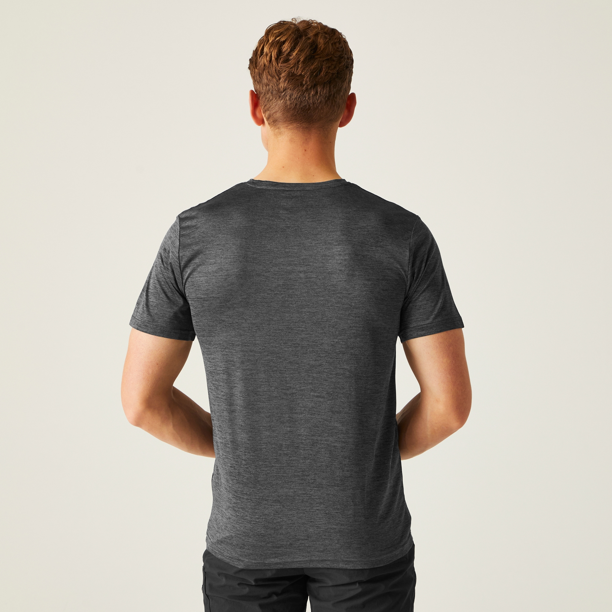Men's Fingal Edition Marl T-Shirt | Black