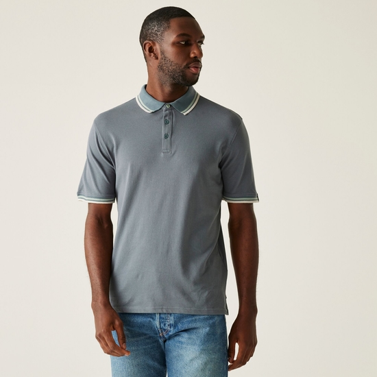 Men's Adryan Polo Shirt | Stormy Weather