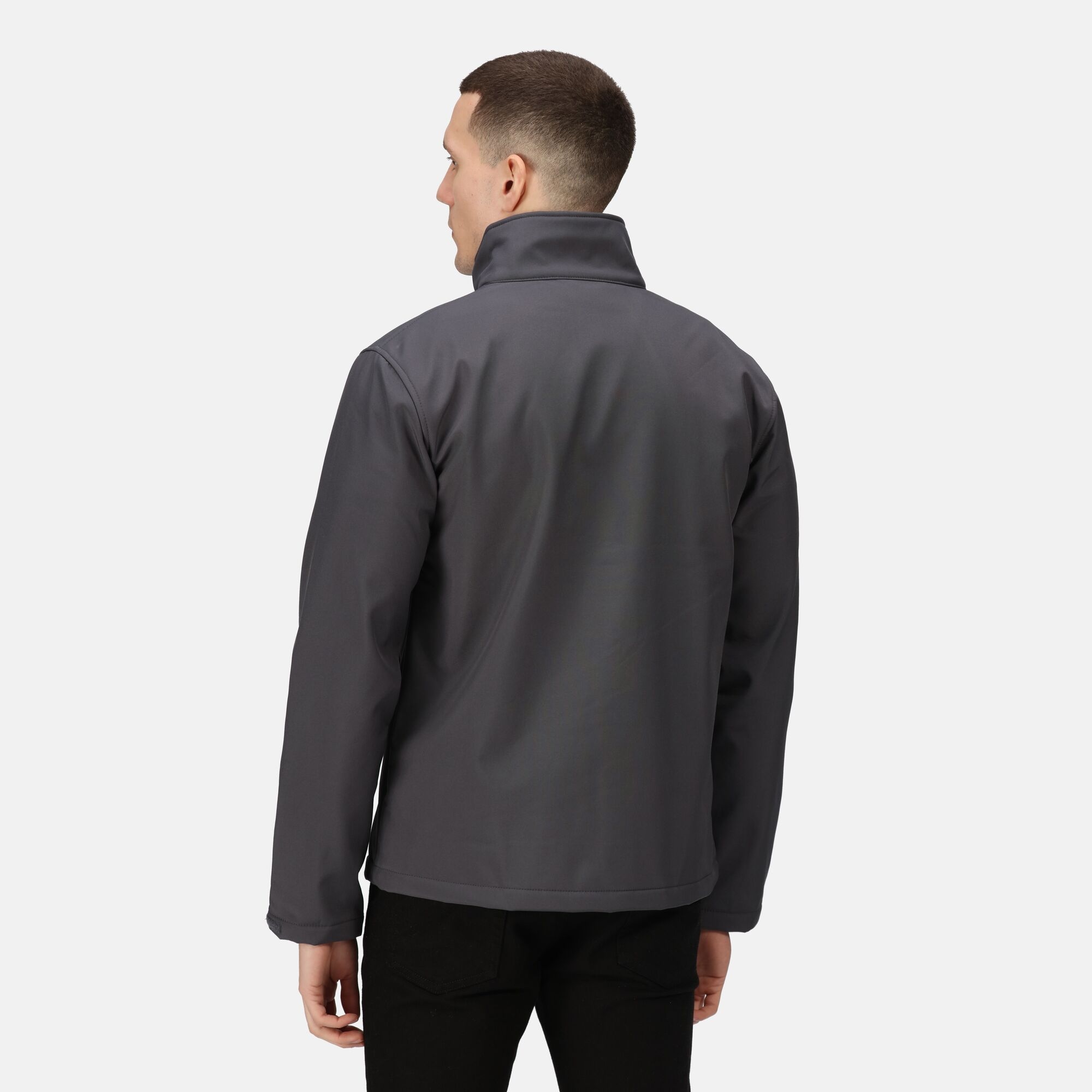 Men's Ablaze 3 Layer Softshell Jacket | Seal Grey Black