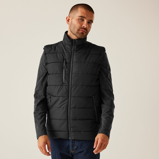 Men's Navigate Thermal Bodywarmer | Black Seal Grey