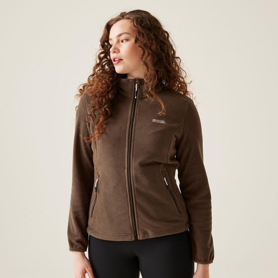 Women's Floreo IV Full Zip Fleece | Bueno Brown