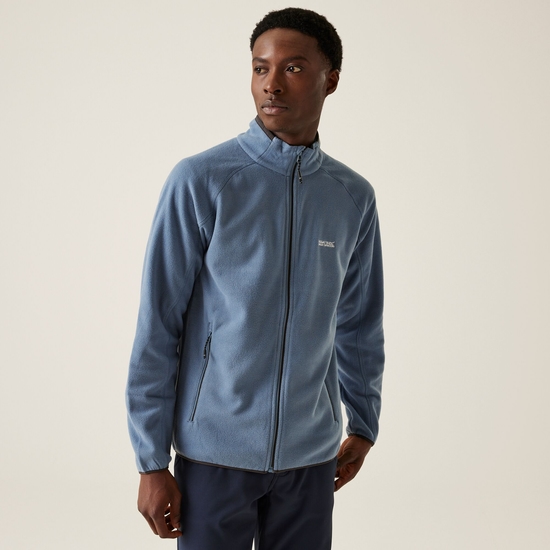 Men's Hadfield Full Zip Fleece | Grey Mirage