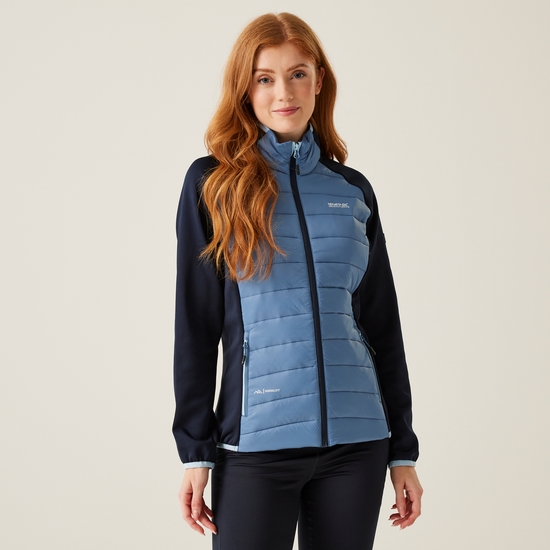 Women's Clumber V Hybrid Jacket | Coronet Blue Navy