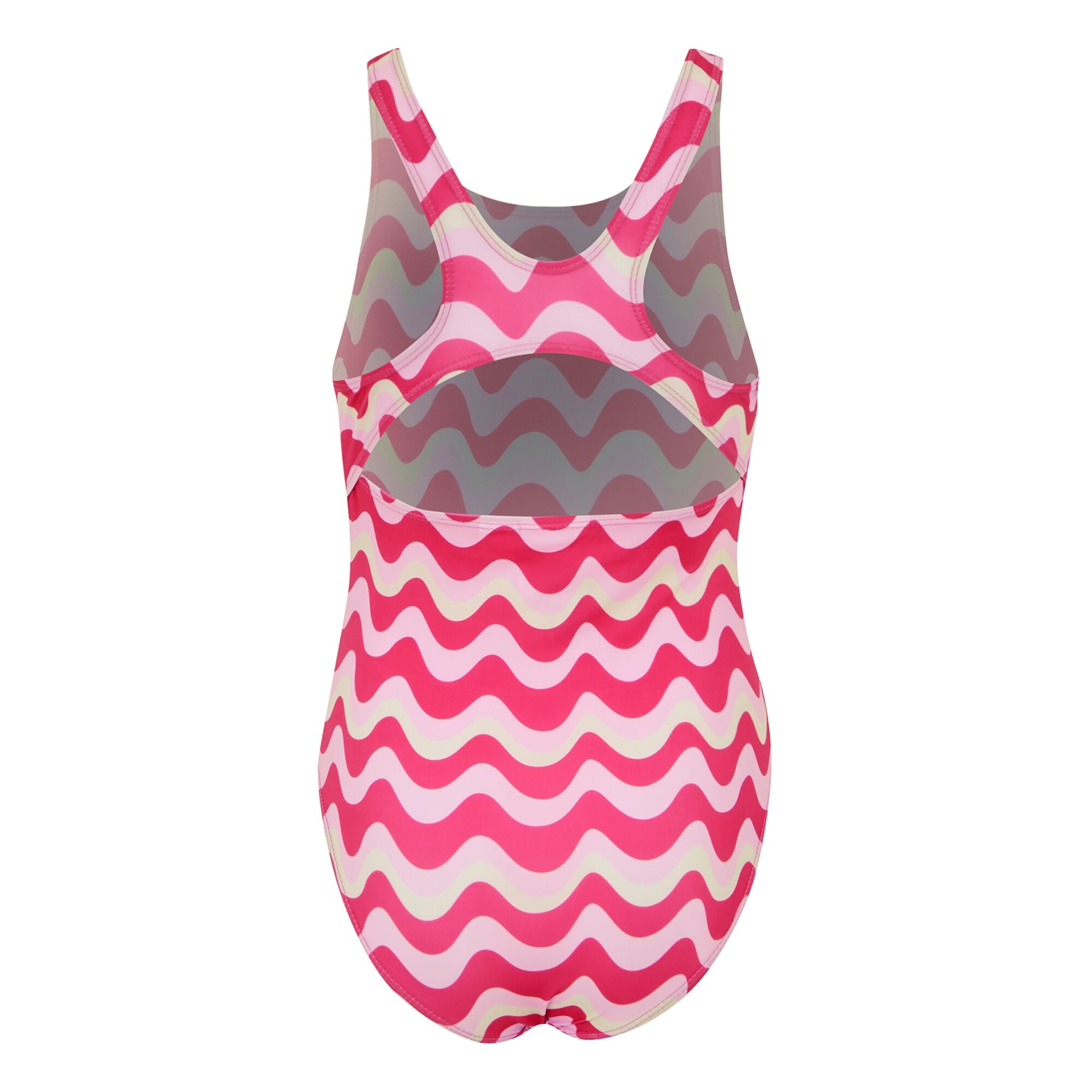 Kids' Katrisse Swimming Costume | Pop Wavy Stripe