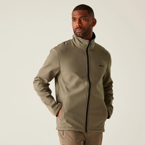 Men's Cera V Softshell Jacket | Seal Grey Marl