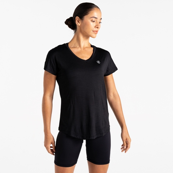 Women's Vigilant Lightweight T-Shirt | Black