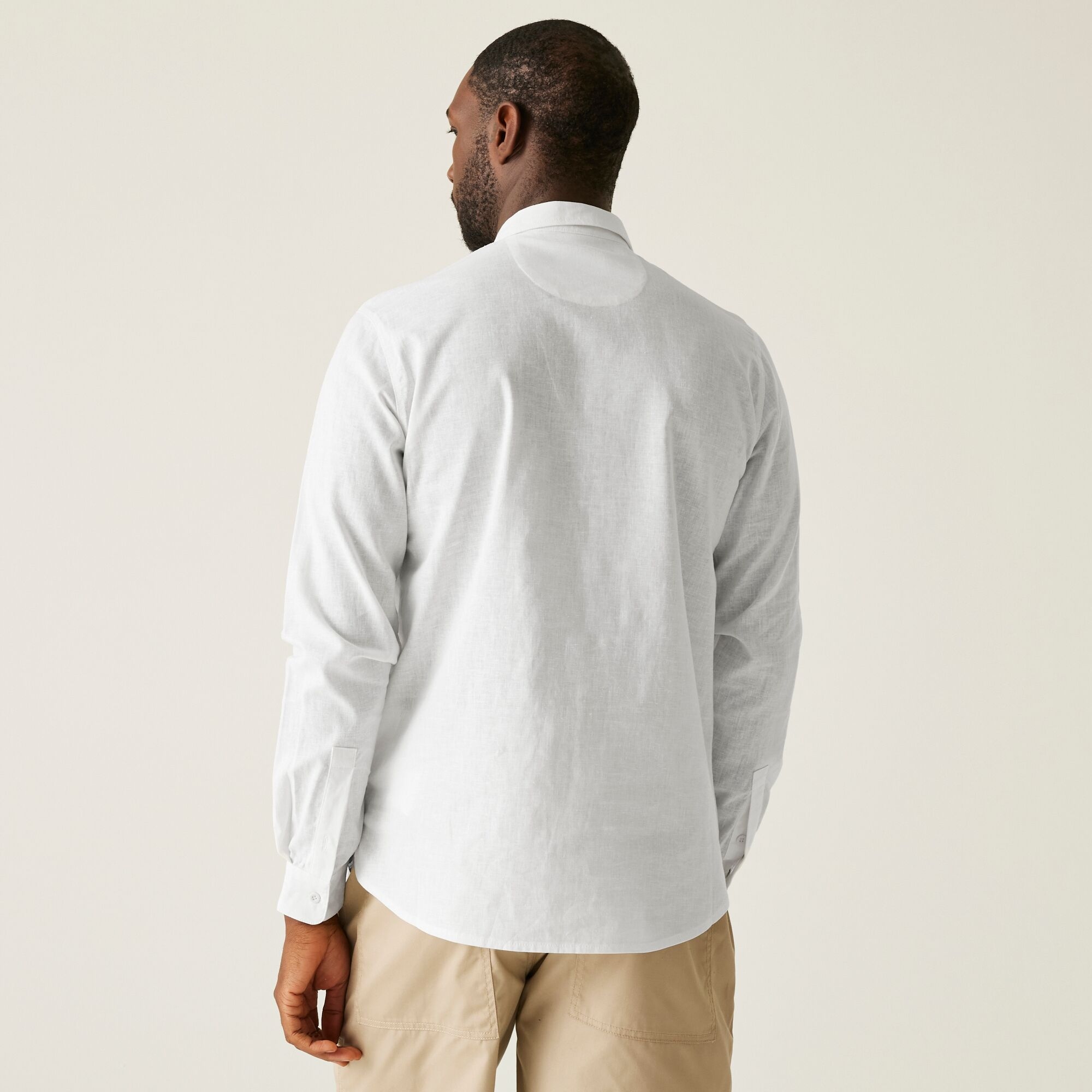 Men's Loran Long Sleeve Shirt | White