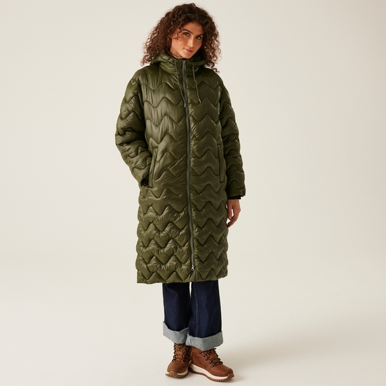 Women's Cambrie II Quilted Jacket | Dark Khaki