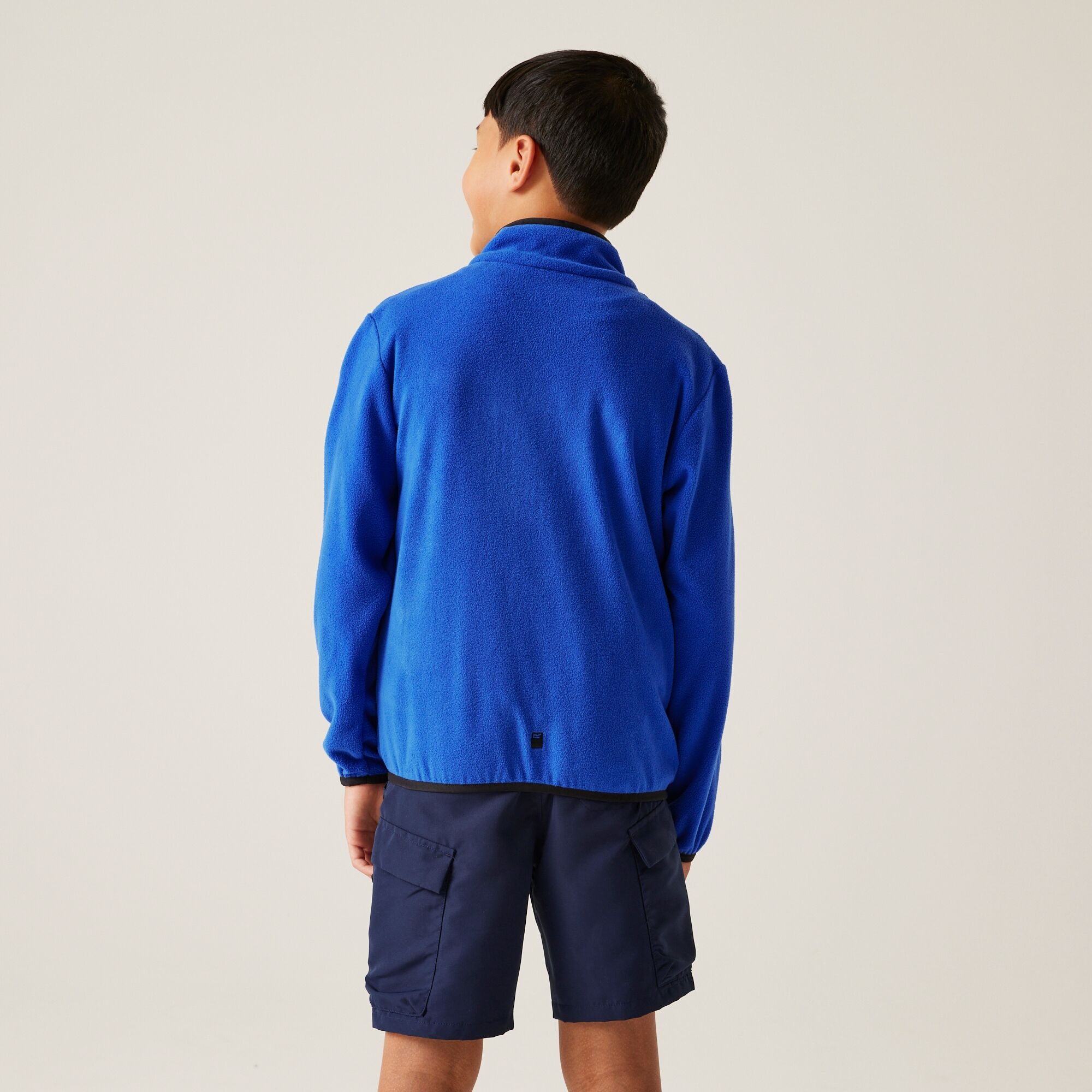 Kids' Frankie Full Zip Fleece | Olympian Blue