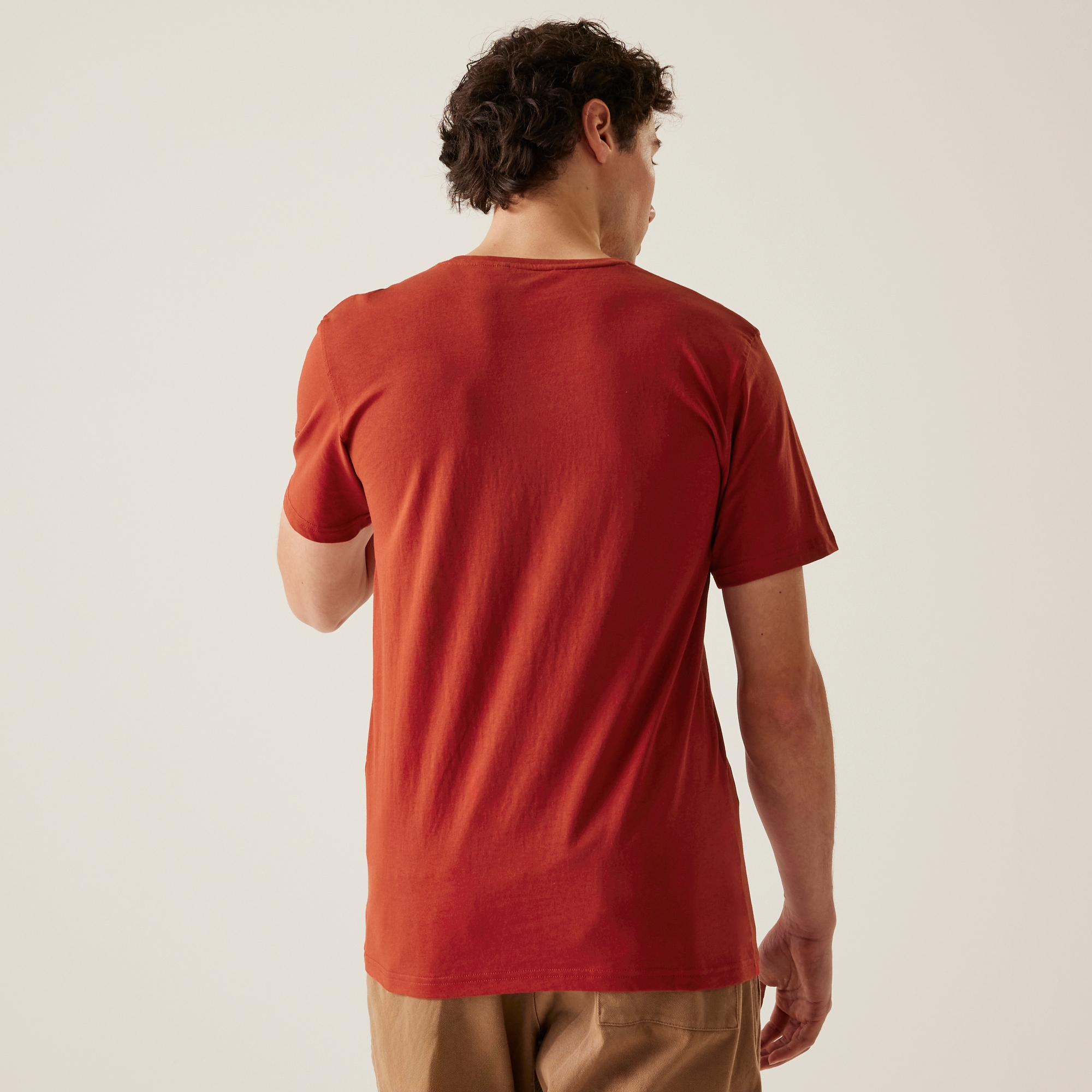 Men's Cline IX T-Shirt | Red Ochre