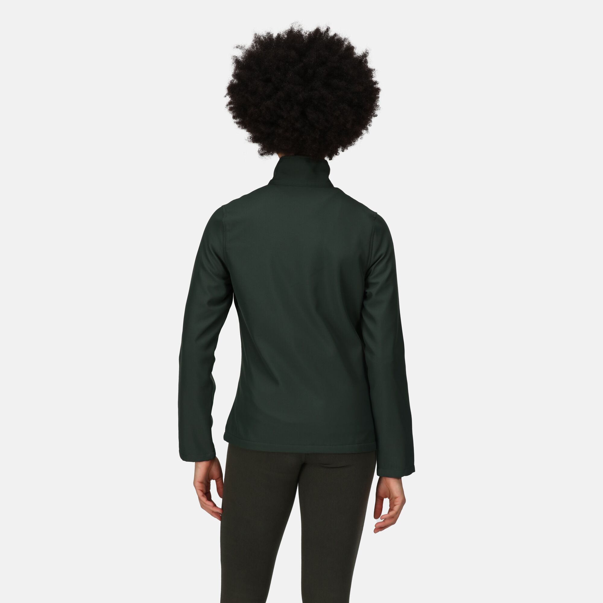 Women's Ablaze Printable Softshell Jacket | Dark Spruce Black