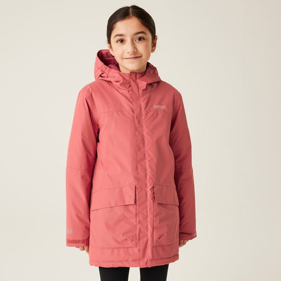 Kids' Farbank Waterproof Jacket | Mineral Red Rumba Red