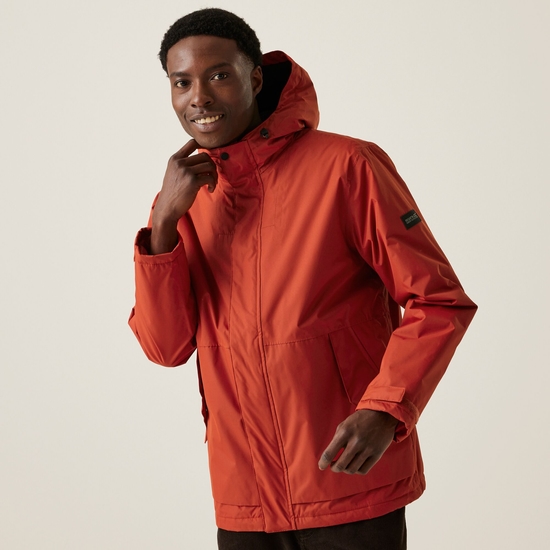 Men's Sterlings IV Waterproof Jacket | Red Ochre