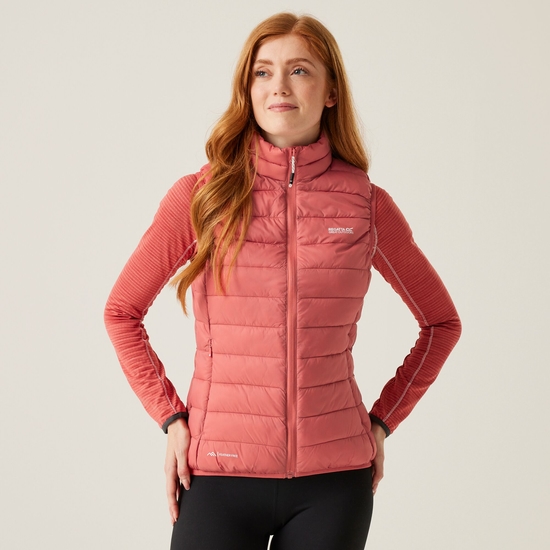 Women's Marizion Quilted Gilet | Mineral Red