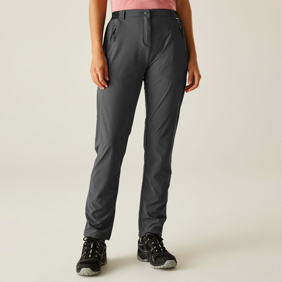 Women's Insect-Repellent Light II Packaway Trousers | Seal Grey