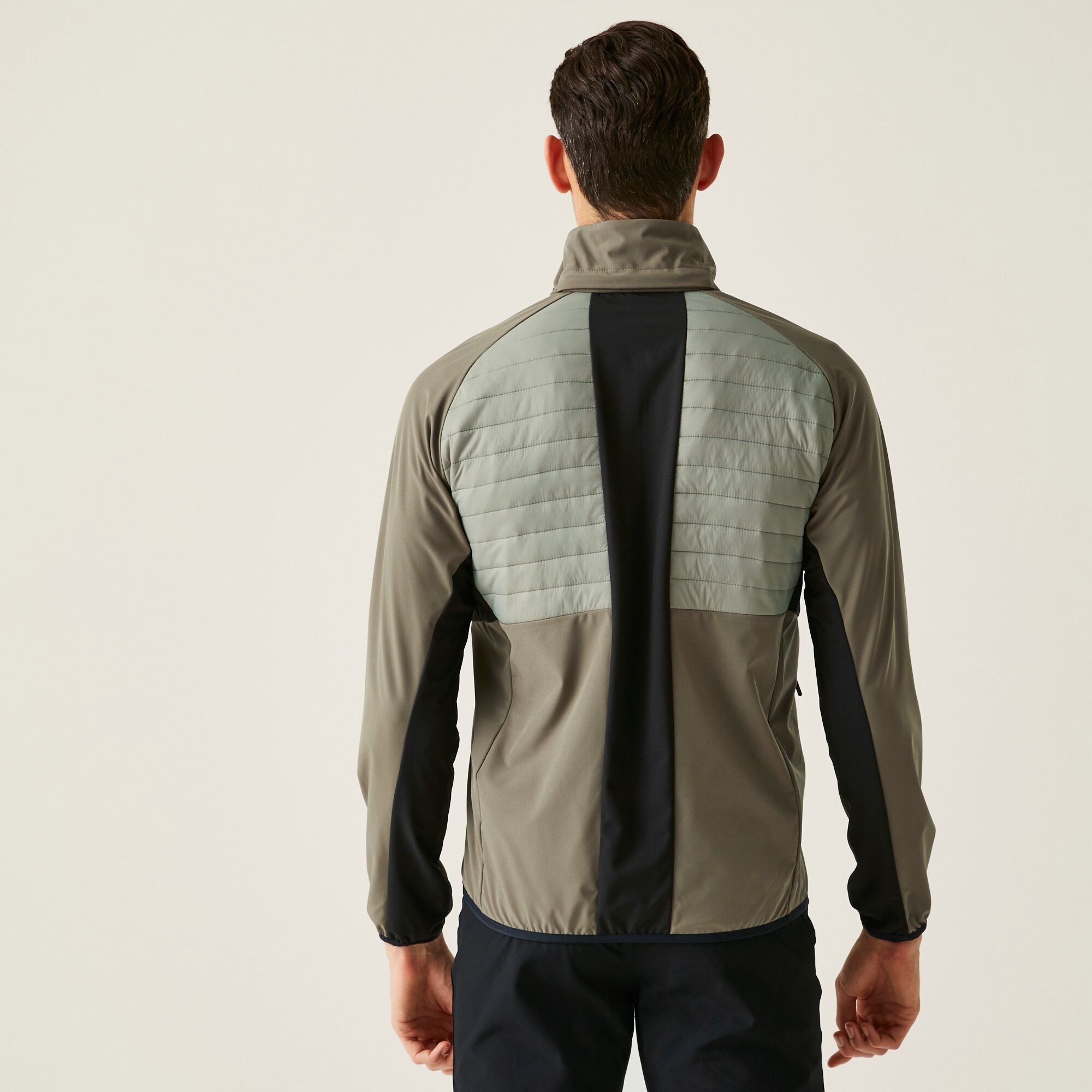 Men's Pro Hybrid II Jacket | Golden Sand Treetop Black