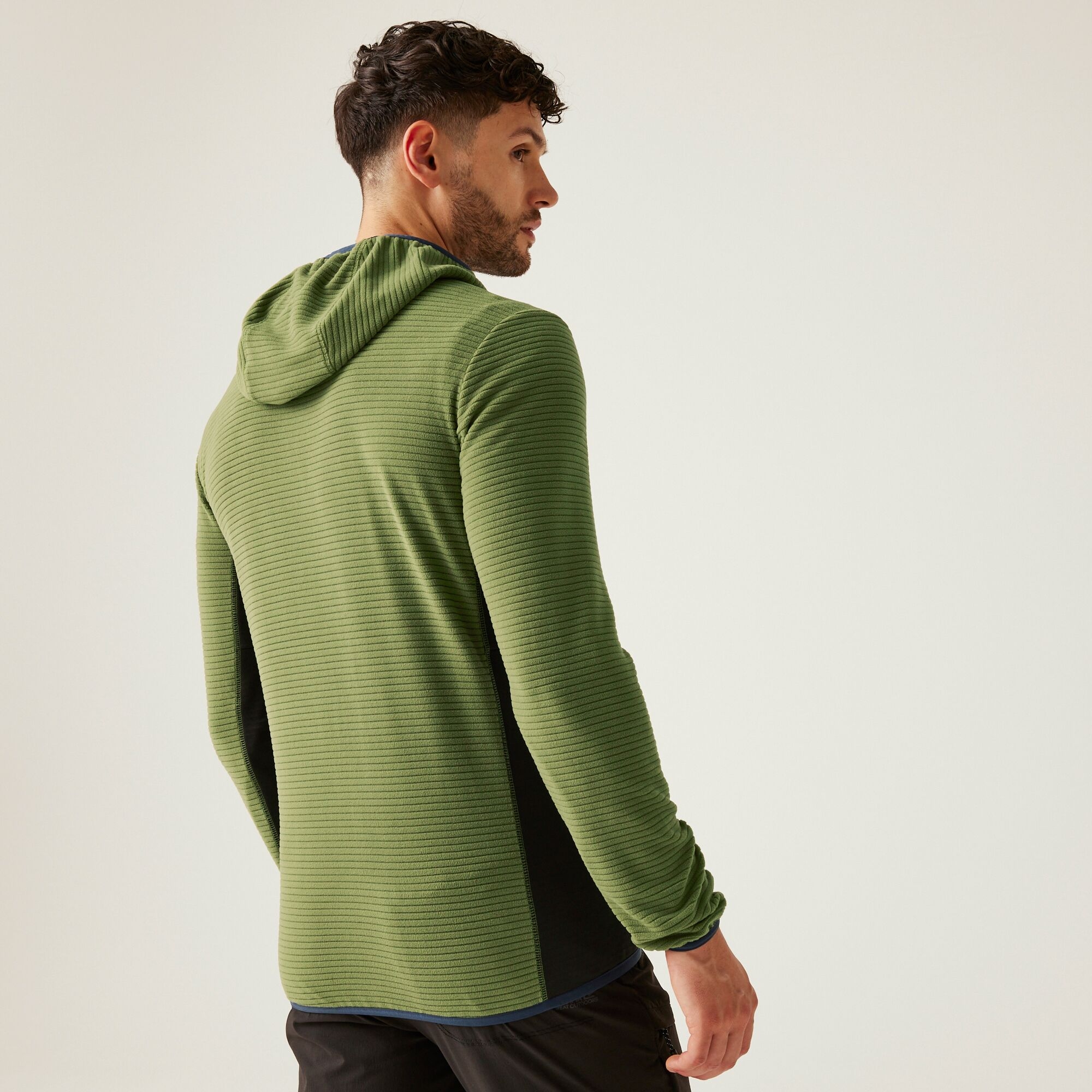 Men's Lakewright Full Zip Fleece | Nephrite Green Black