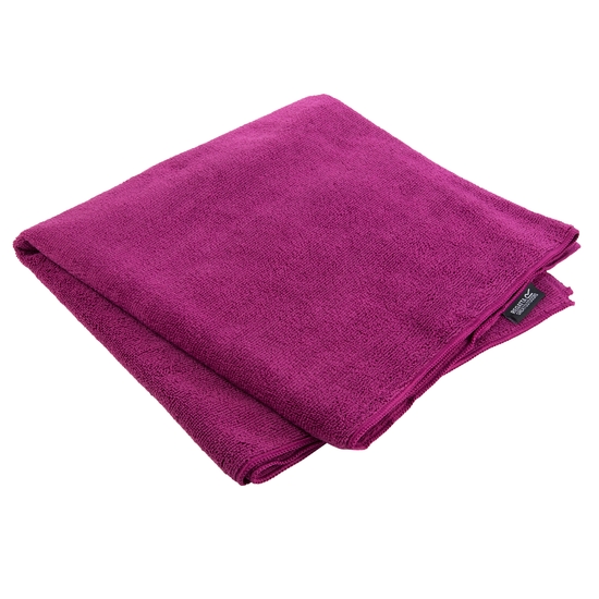 Compact Extra Large Travel Towel | Dark Cerise