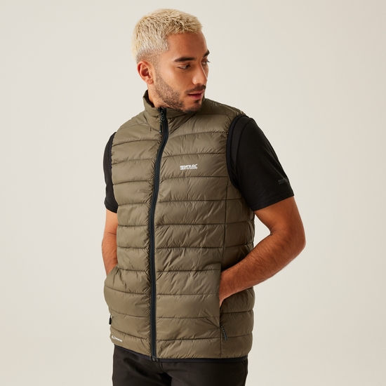Men's Marizion Padded Gilet | Crocodile