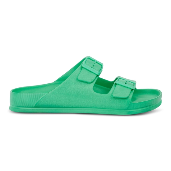 Women's Brooklyn Double Strap Sandals | Island Green