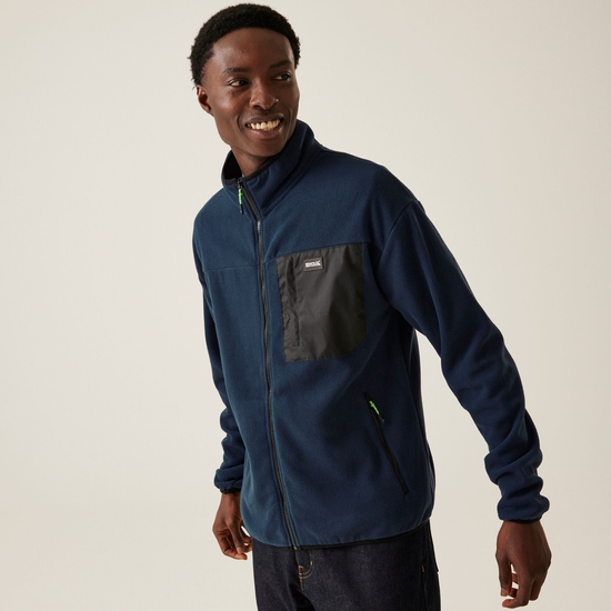 Men's Frankie Full Zip Fleece | Navy