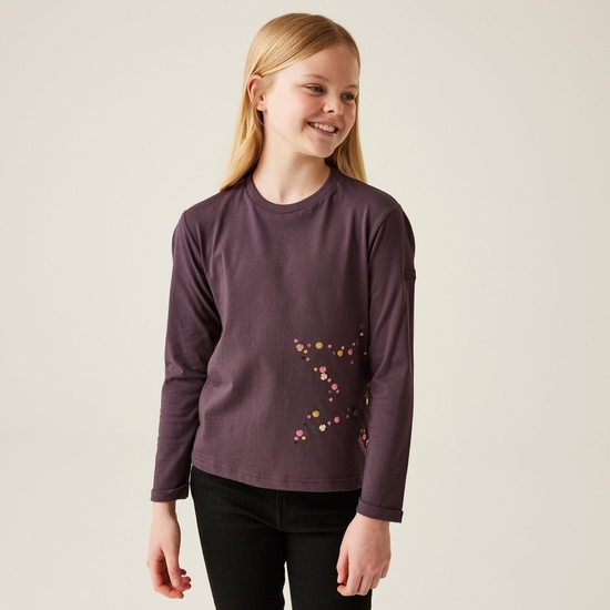 Kids' Wenbie III Graphic T-Shirt | Deep Plum Star