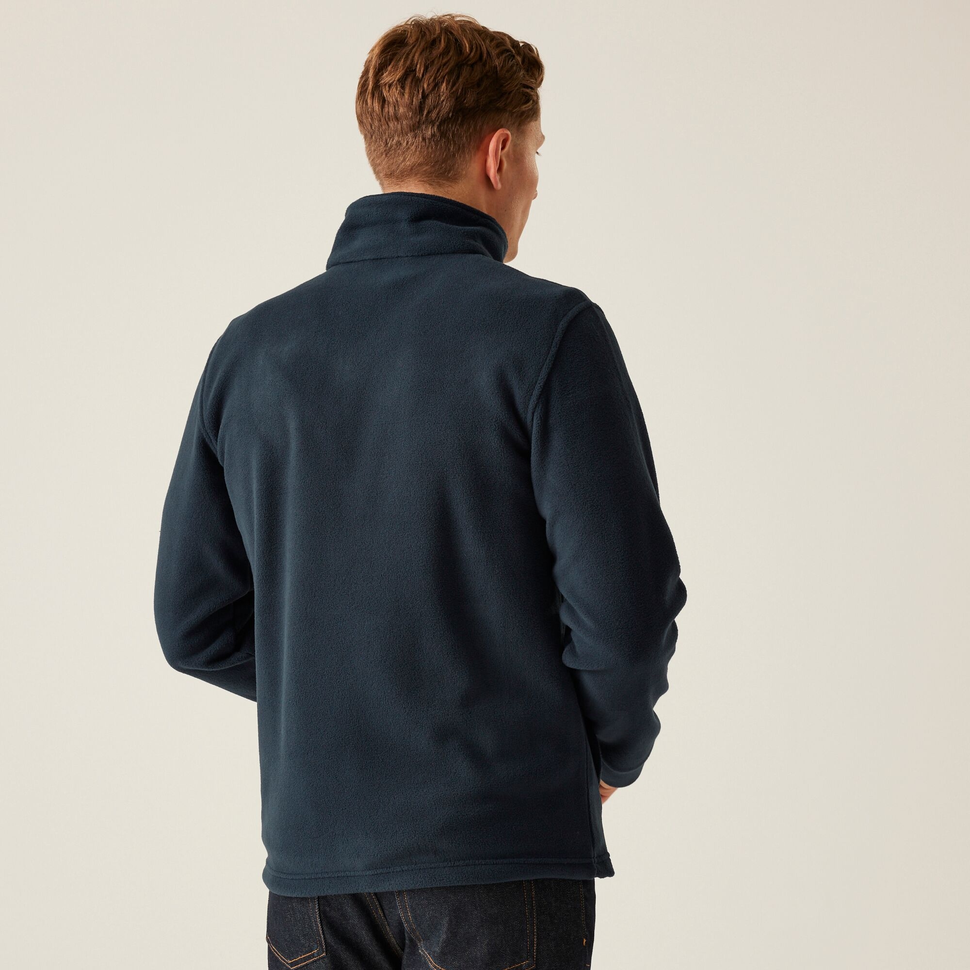 Men's Classic Full Zip Fleece | Navy