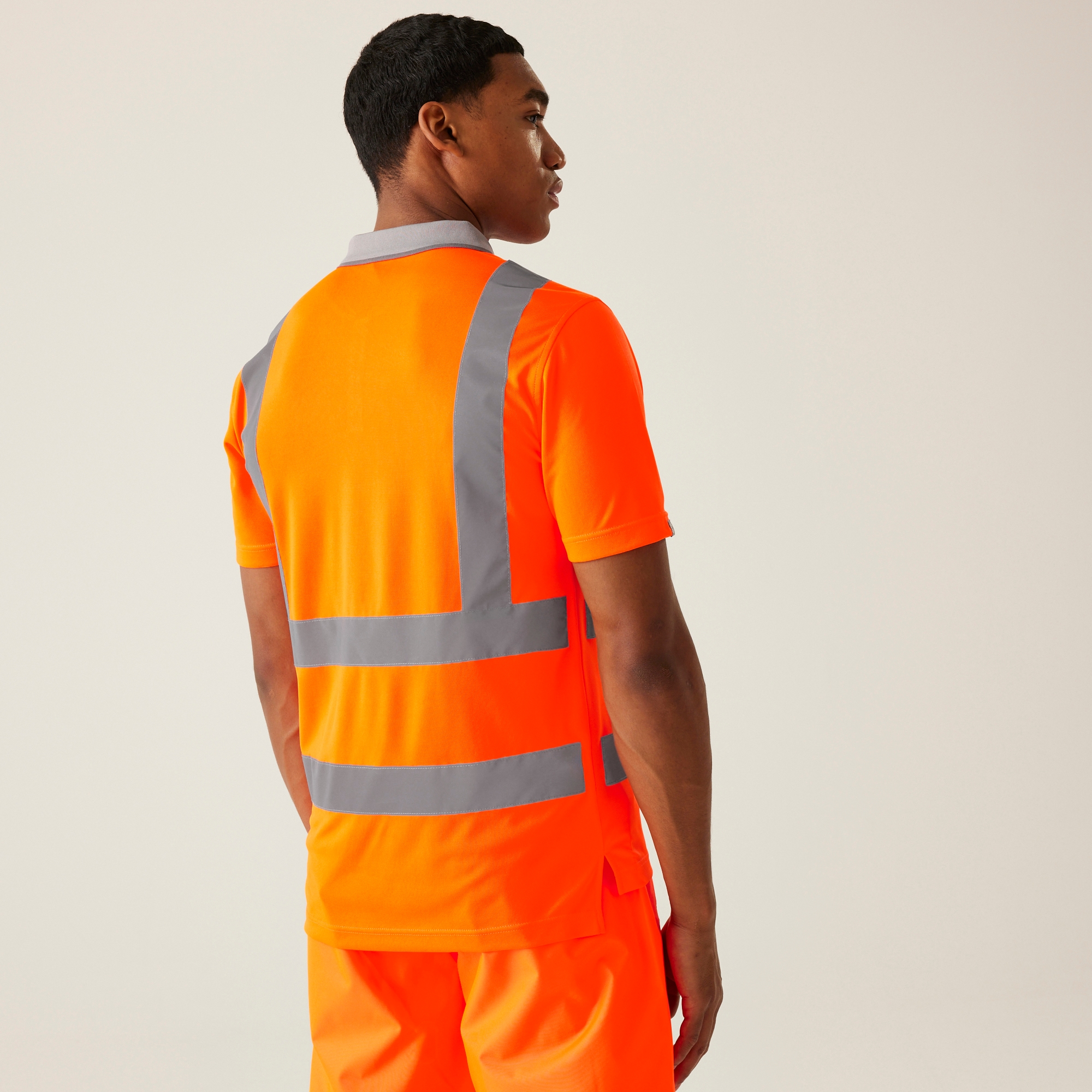 Men's Hi-Vis Pro Contract Polo | Orange