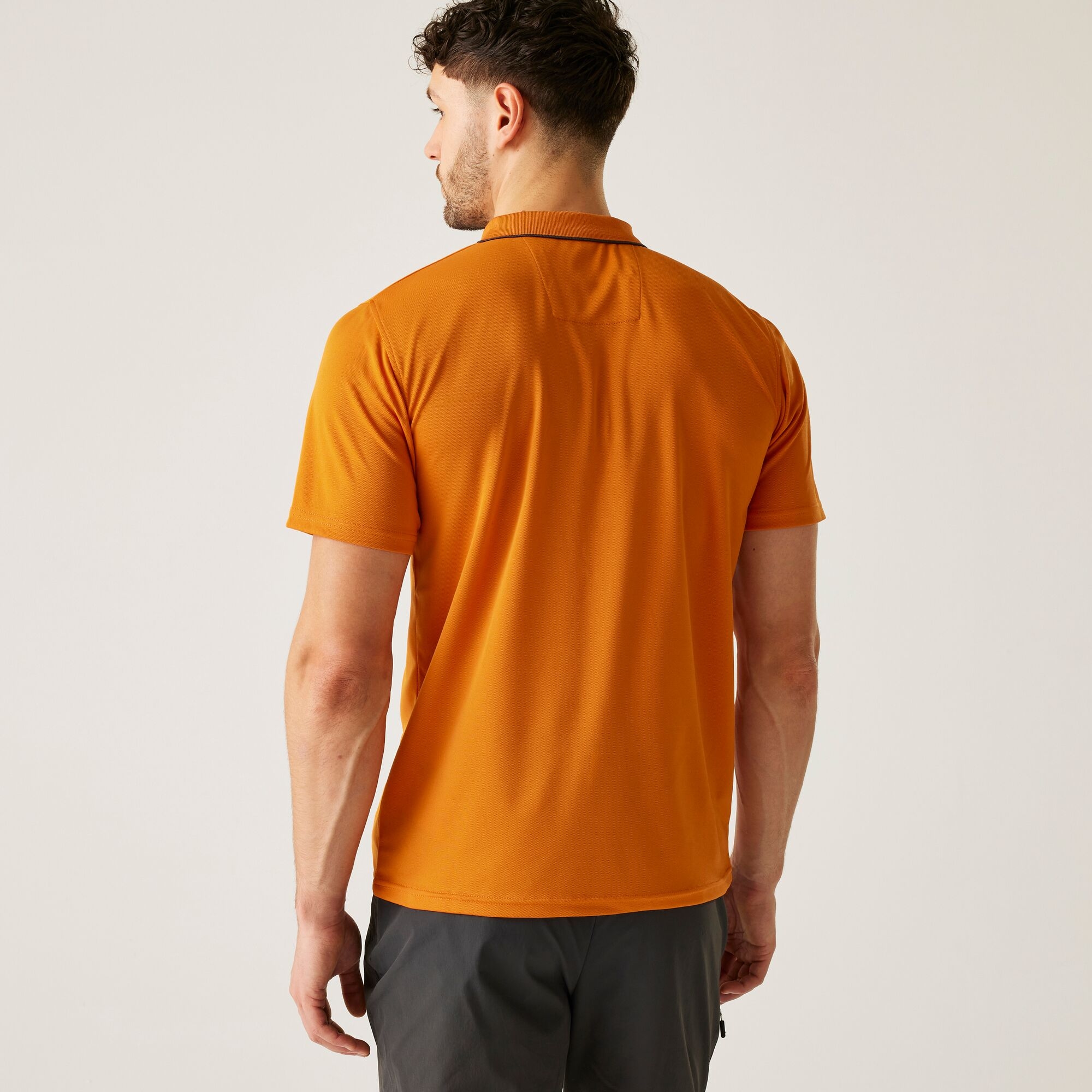 Men's Maverick V Active Polo Shirt | Fox Ash