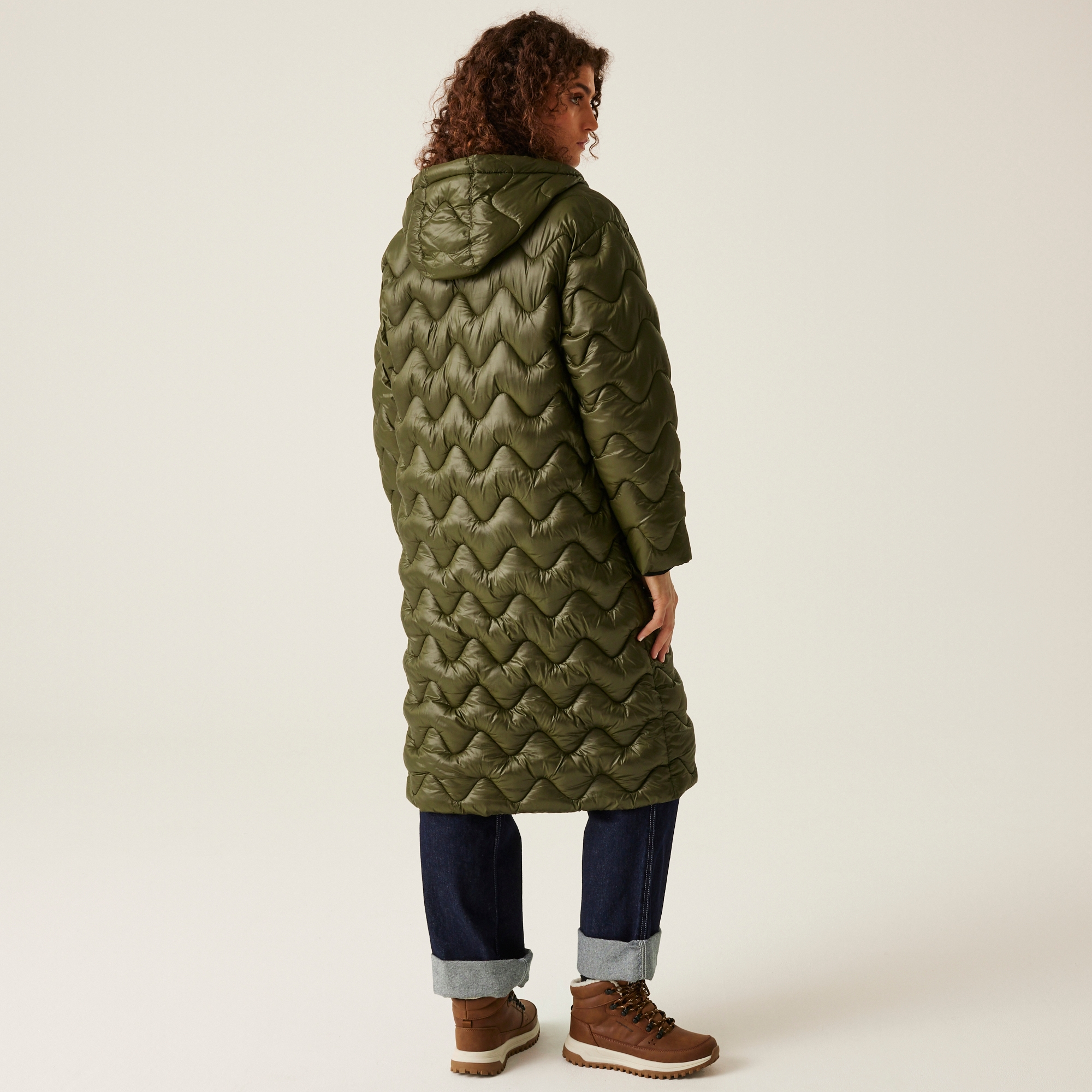 Women's Cambrie II Quilted Jacket | Dark Khaki