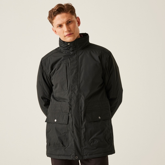 Men's Darby III Waterproof Insulated Parka Jacket | Black