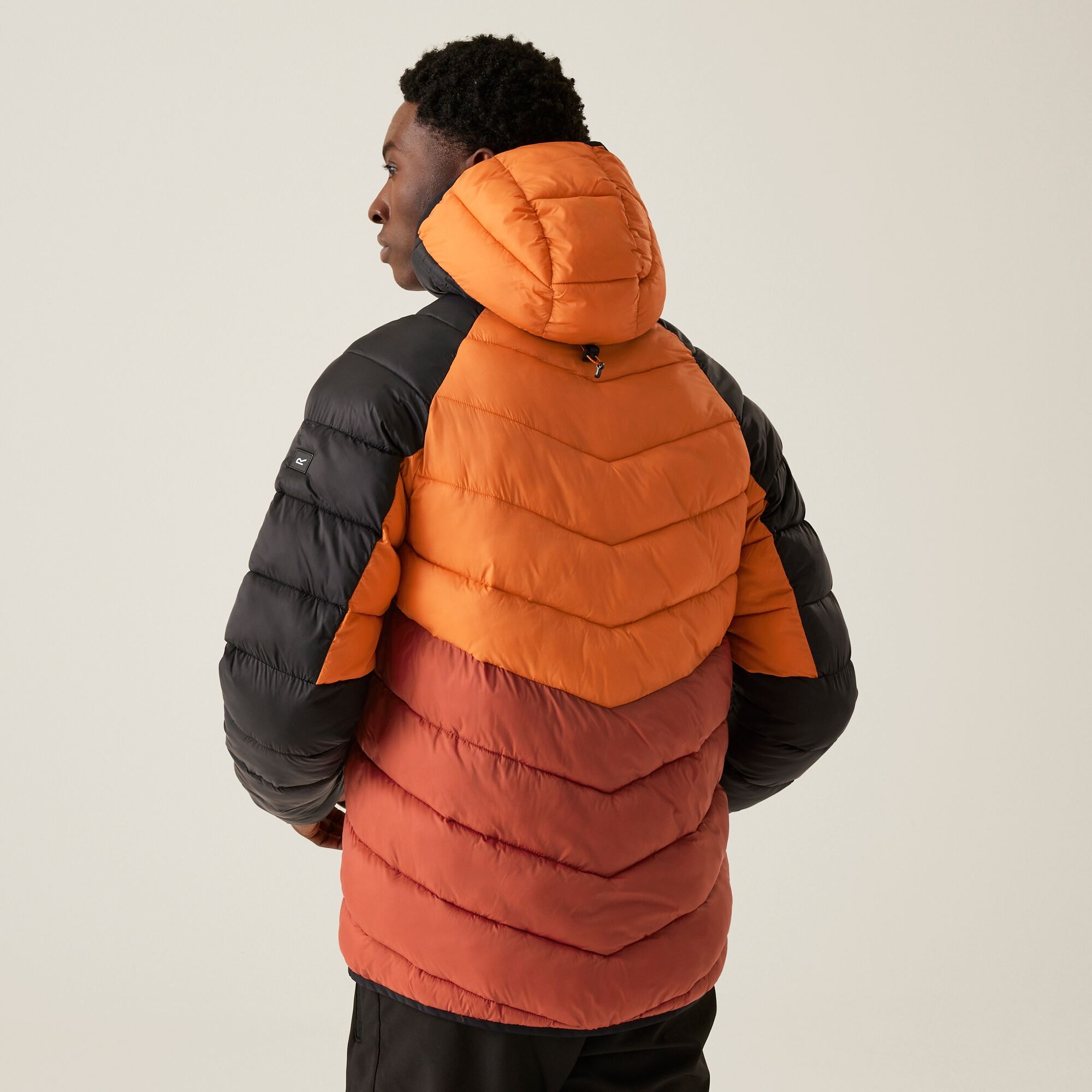 Men's Dalent Insulated Hooded Jacket | Fox Red Ochre