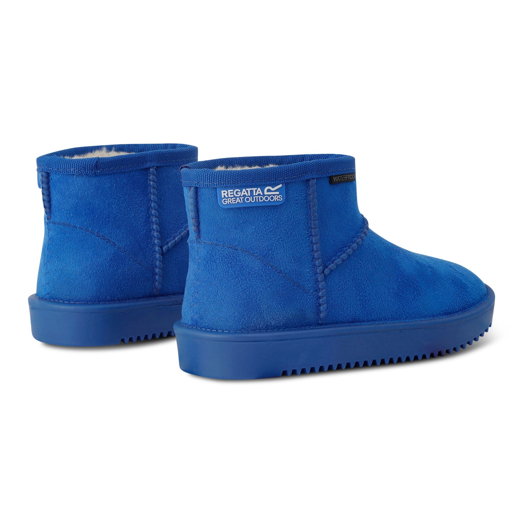 Kids' Risely Waterproof Fur Lined Boots | Oxford Blue