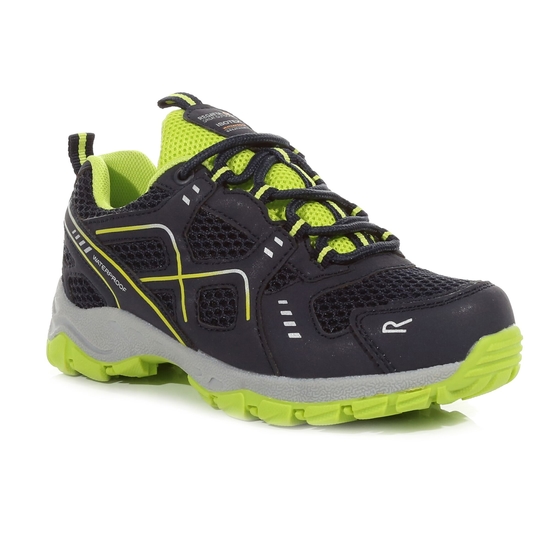 Kids' Vendeavour Walking Shoes | Navy Lime Punch