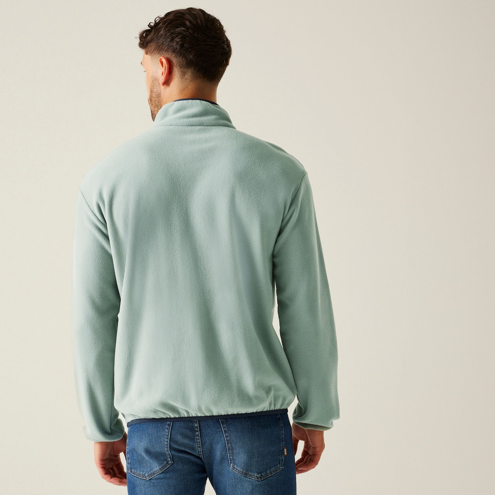Men's Frankie Half Zip Fleece | Glacier Navy