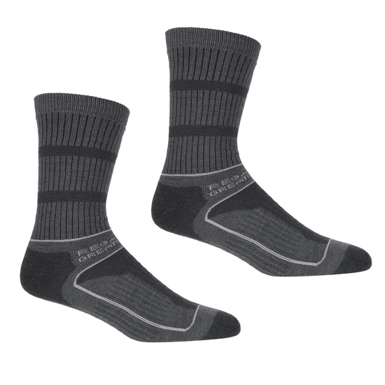Womens 2 Pack Samaris 3 Season Sock | Briar Light Steel