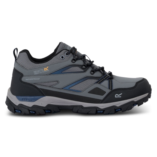 Men's Holcombe Low III Walking Shoes | Granite Moonlight Denim