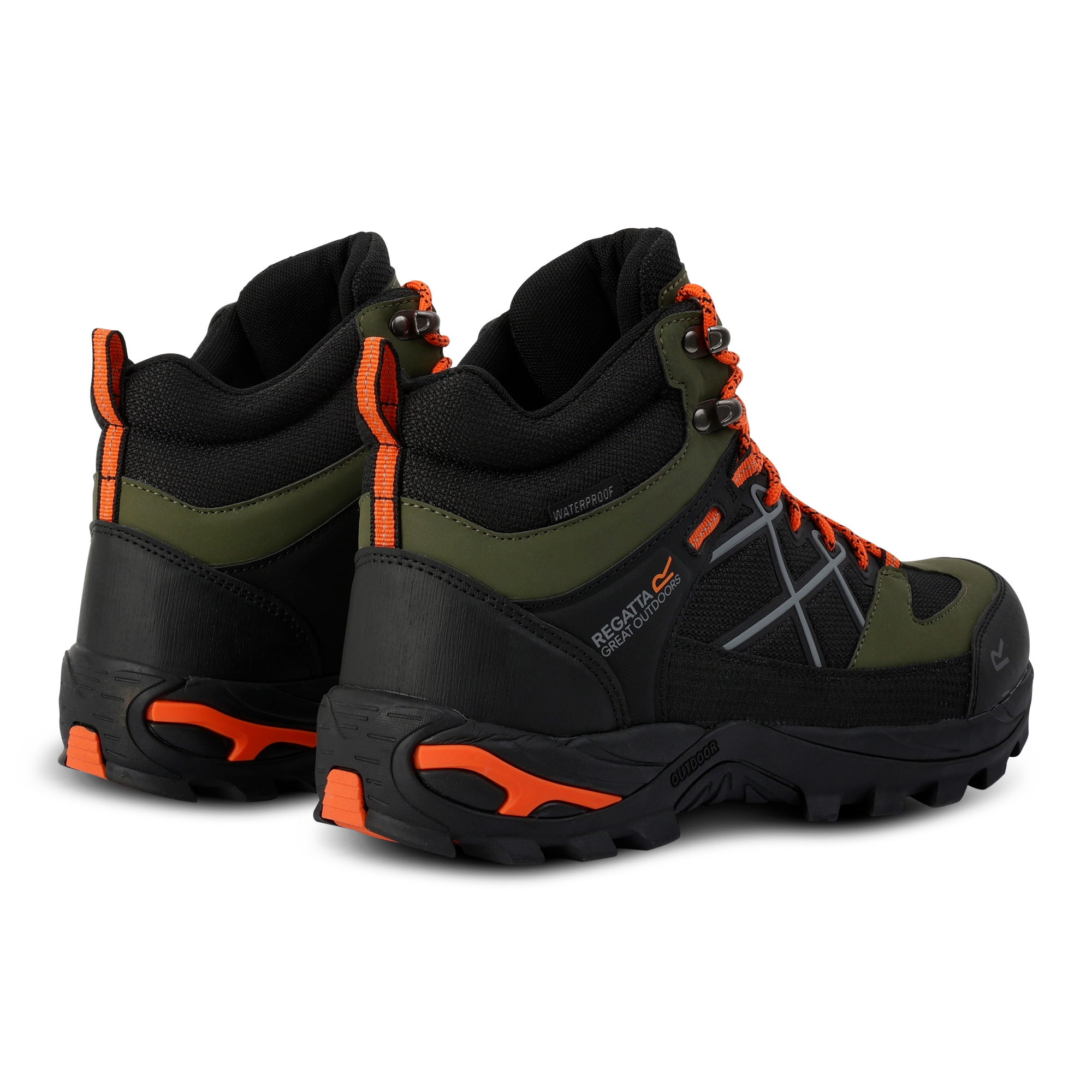 Men's Samaris III Walking Boots | Cypress Green Blaze Orange