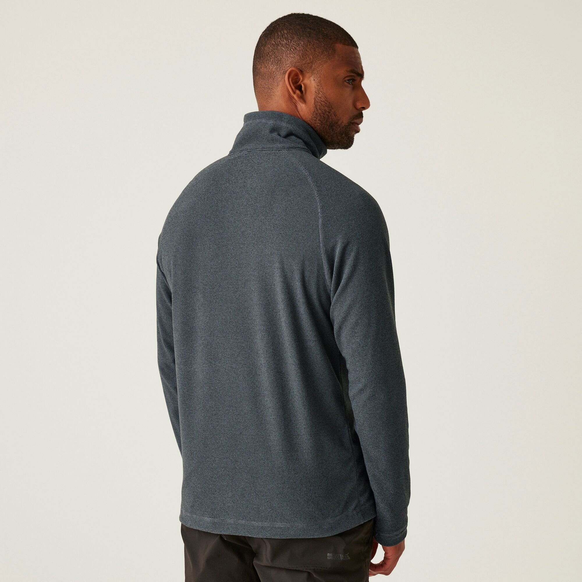 Men's Montes Lightweight Half Zip Fleece | Stormy Weather Black