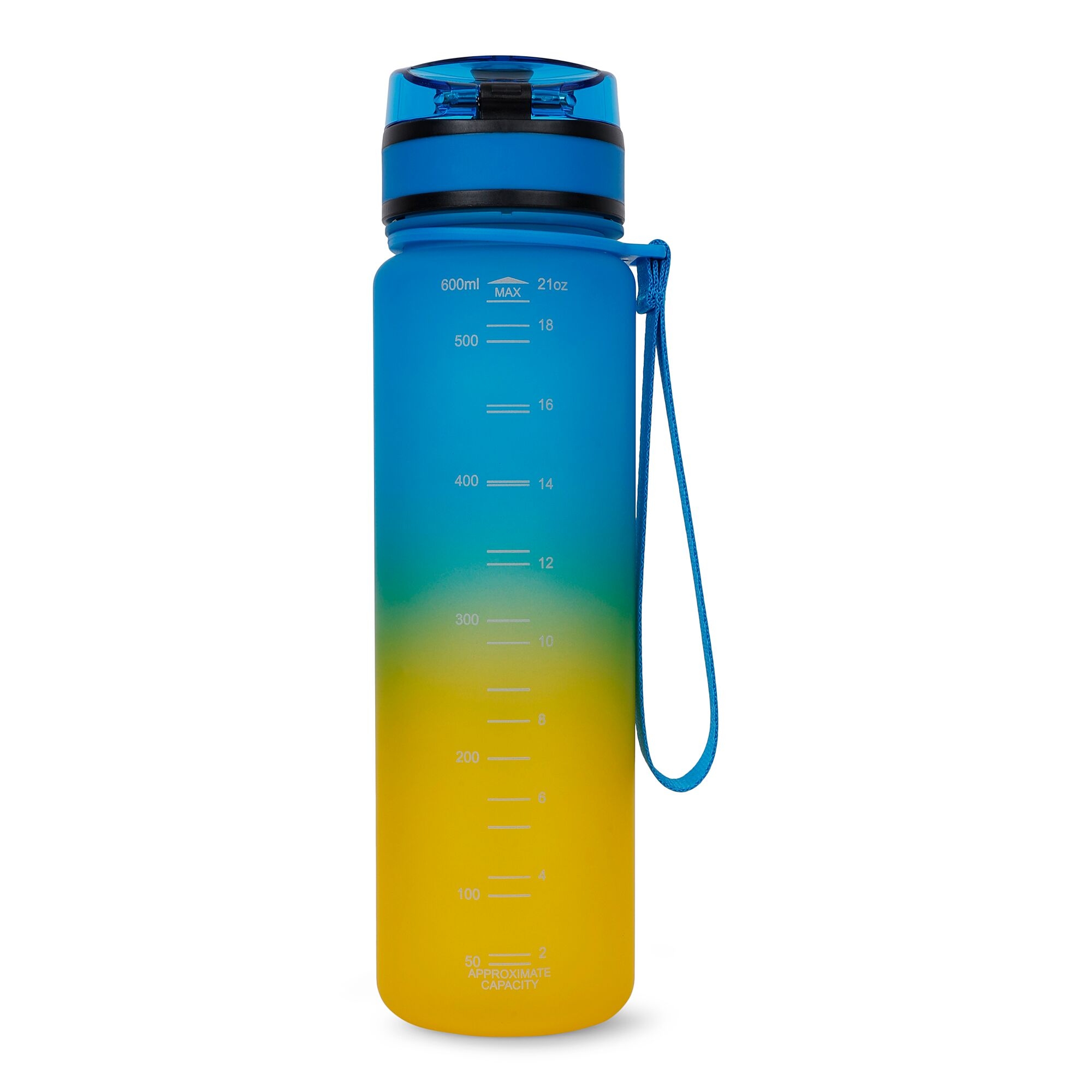 0.6 Litre Tritan Flip Lid Bottle | Oxford Blue Sunset