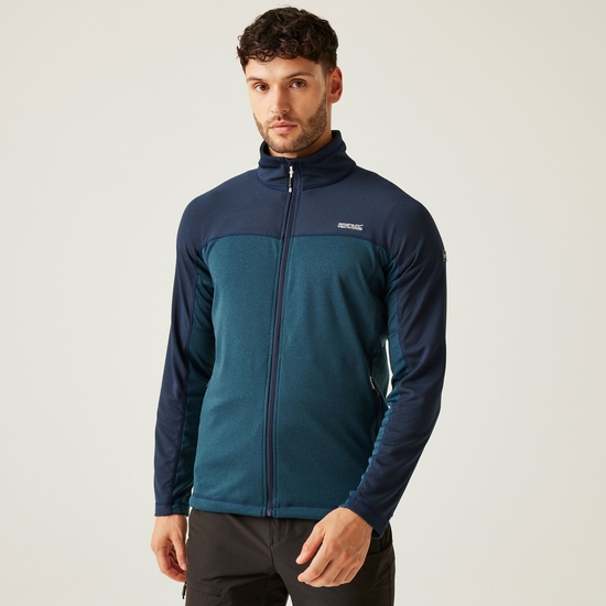 Men's Highton V Full Zip Fleece | Moonlight Denim Navy