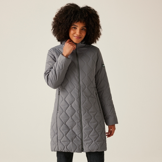 Women's Fritha III Insulated Parka Jacket | Grey Sky