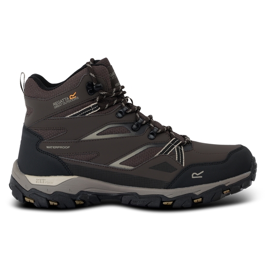 Men's Holcombe III Walking Boots | Peat Gold Fawn