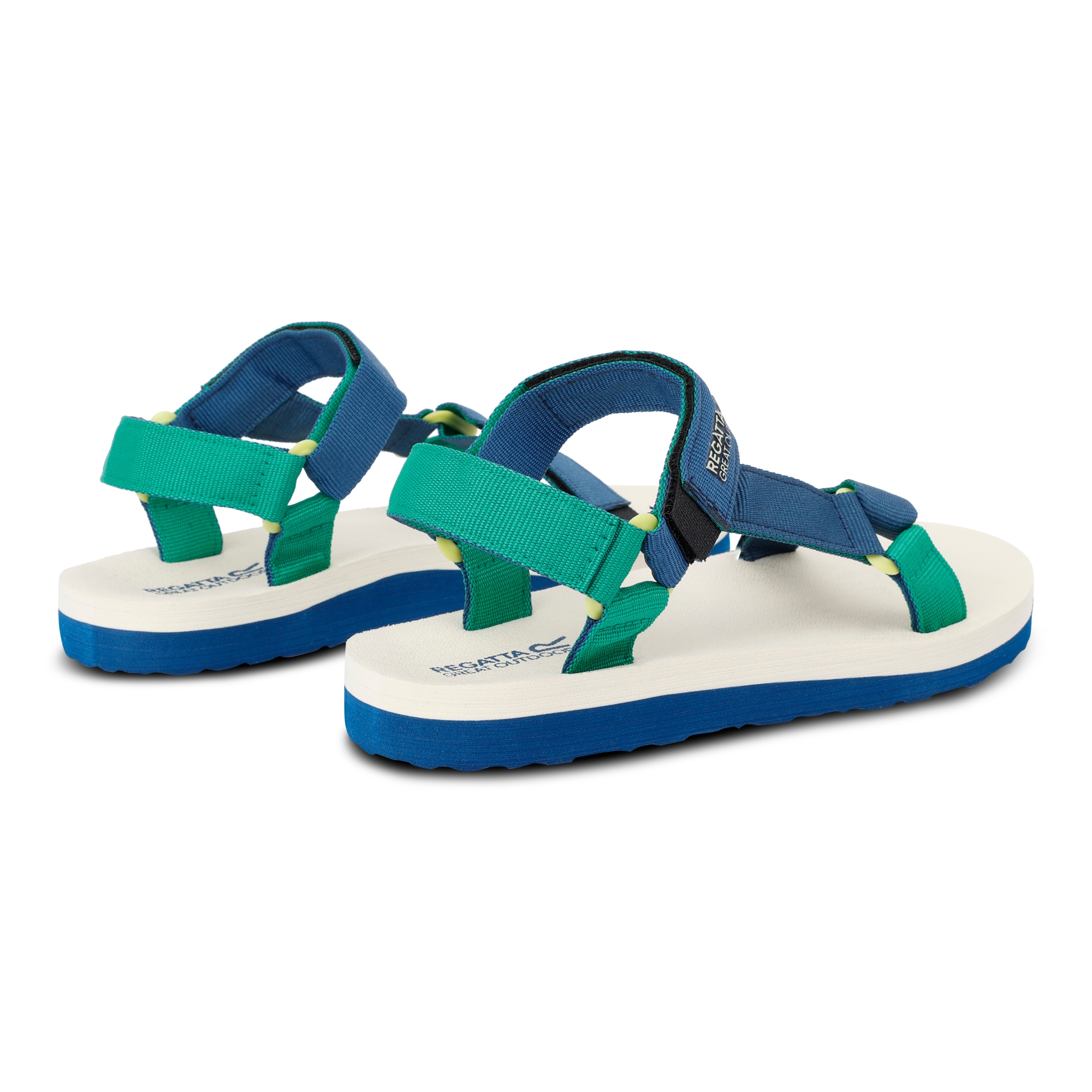 Lady Vendeavour Sandal | Blue Green