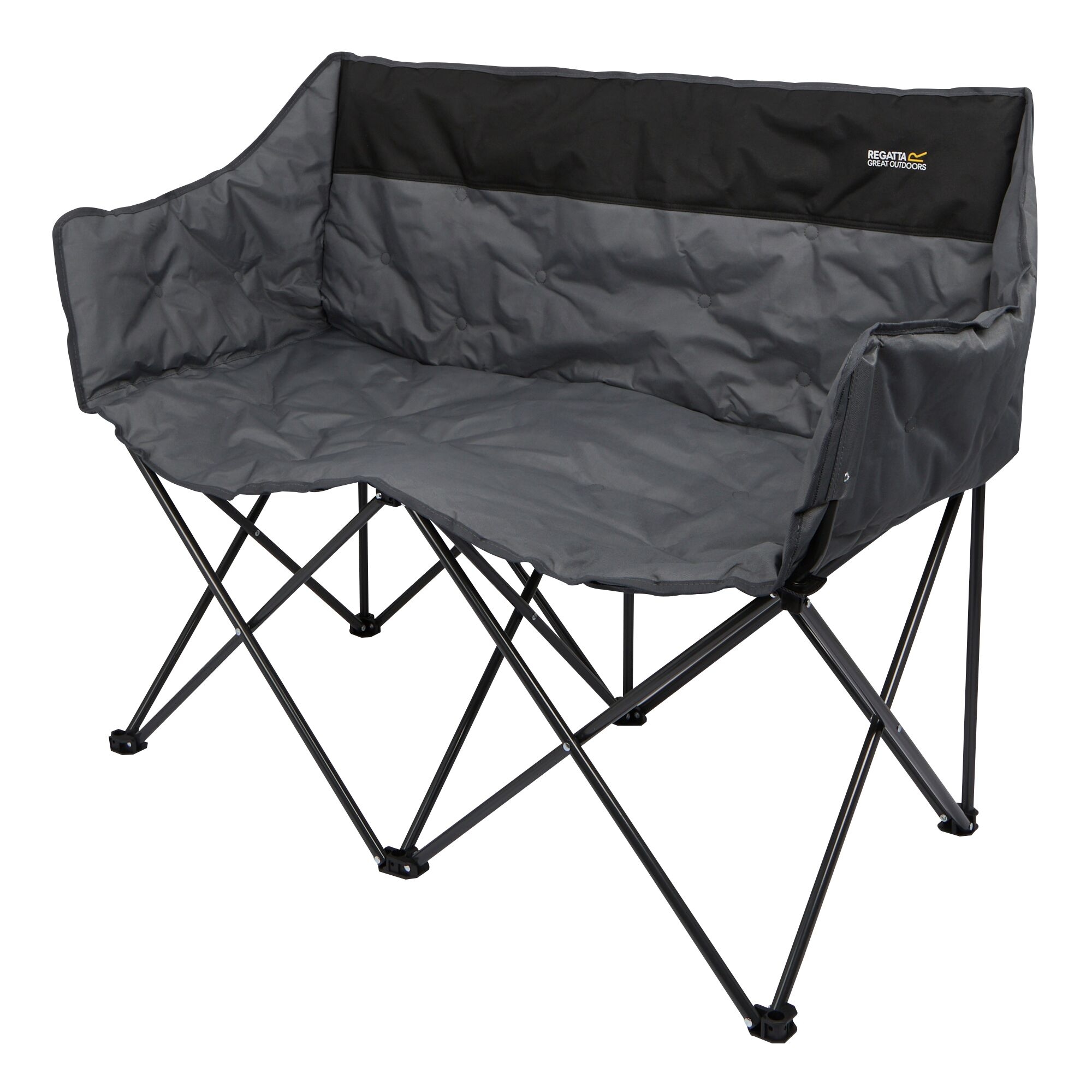 Navas Double Camping Chair | Black Ebony