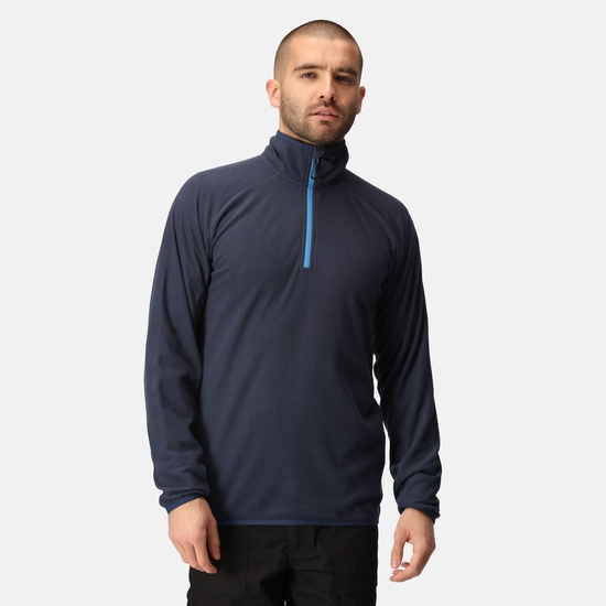Men's Navigate Half-Zip Fleece | Navy French Blue