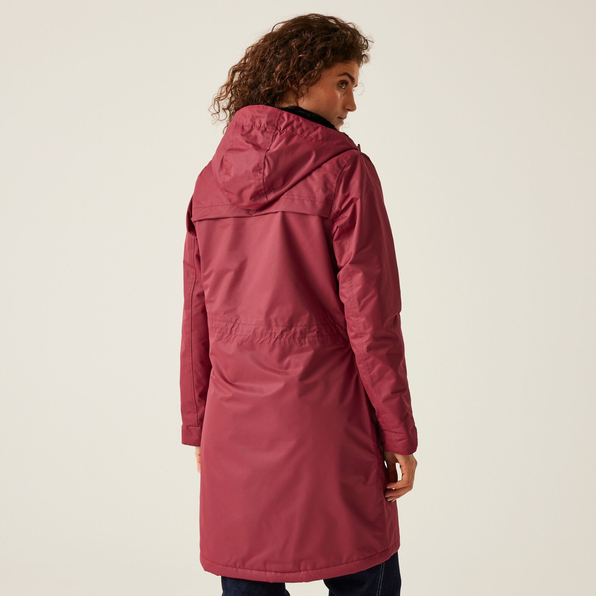 Women's Romine II Waterproof Parka Jacket | Rumba Red Black