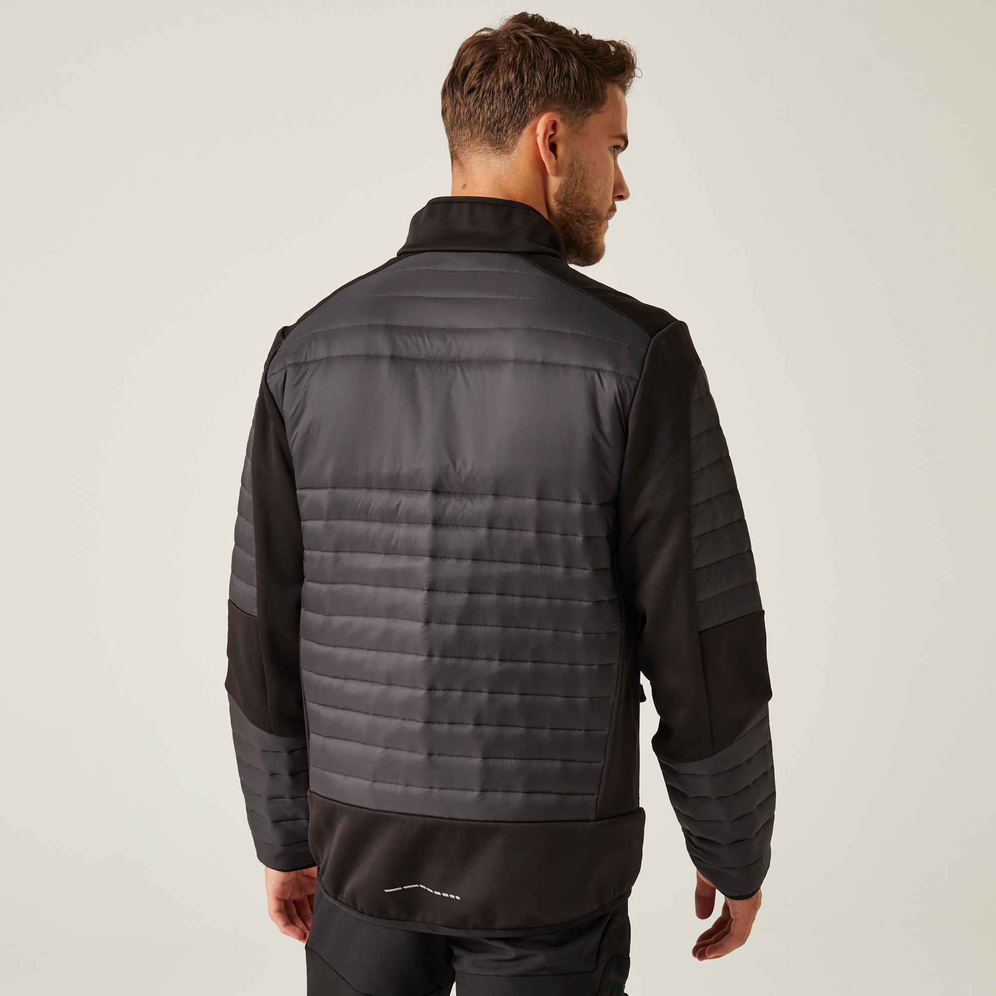 Men's E-Volve Thermal Hybrid Jacket | Ash Black